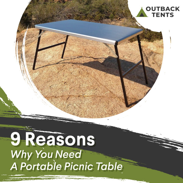 9 Reasons Why You Need A Portable Picnic Table